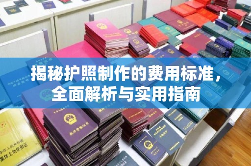 上杭揭秘护照制作的费用标准，全面解析与实用指南