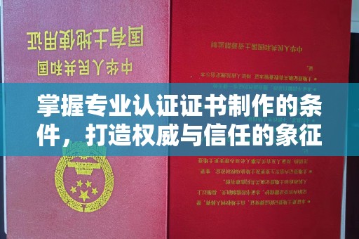 上杭掌握专业认证证书制作的条件，打造权威与信任的象征