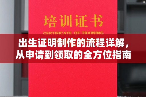 上杭出生证明制作的流程详解，从申请到领取的全方位指南